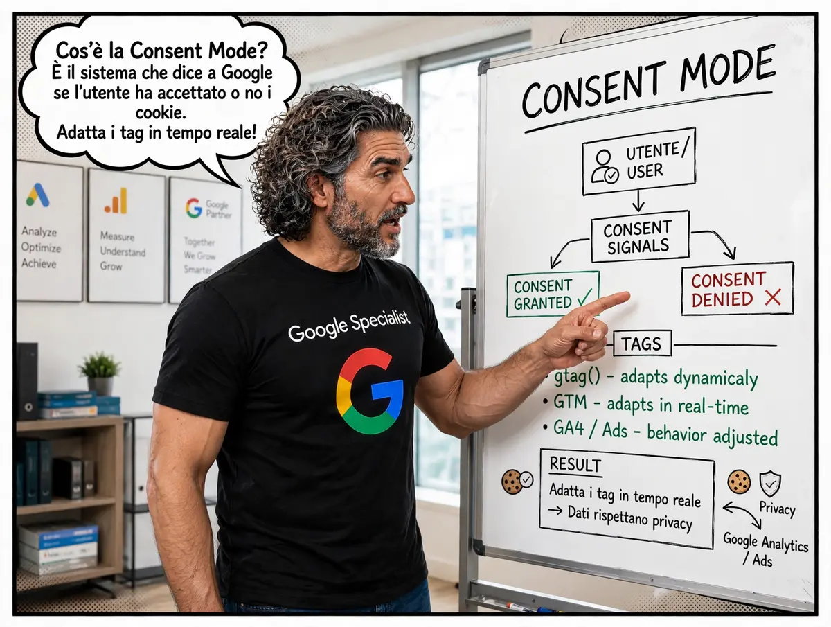 Tavola 02 — Che cos'è il Consent Mode?